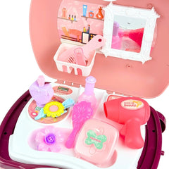 Set De Belleza 15 Piezas Rosa Maquillaje
