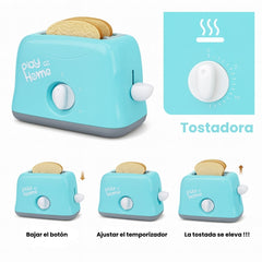 Set Juguetes Para Cocina Tostadora
