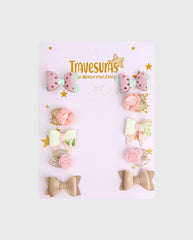 Set Pinzas Pequeñas Brillantes