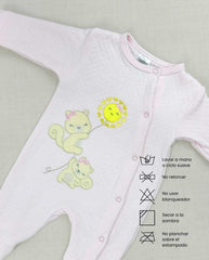 Set Primer Dia Ardilla Sol Rosa Detalles