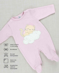 Set Primer Dia Gata Nube Rosa Niñas