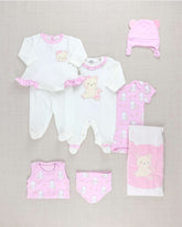 Set Primer Dia Oso Jardin Beige