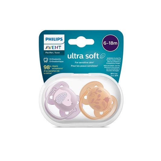 Set 2 Chupo Entretenedor Ultra Soft Dog Avent