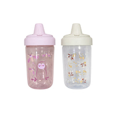 Set 2 Vasos de Entrenamiento rosa