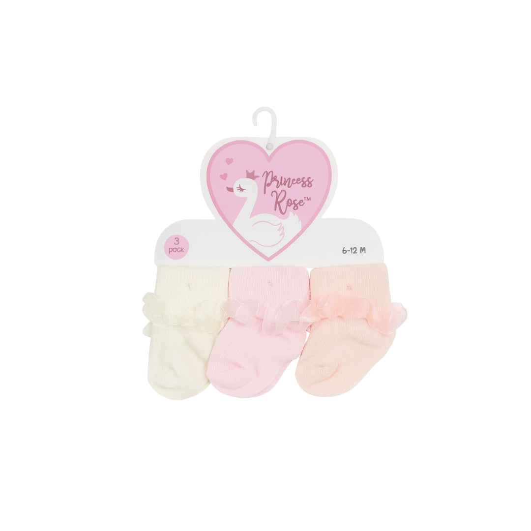 Set 3 Medias Detalle Tul