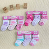 Set 3 Medias Estampado Surtido Niña