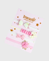 Set 4 Balacas Cintilla Moños