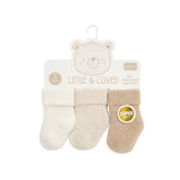 Set De 3 Medias Doblez Con Detalle De Peluche