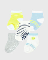 Set 5 Medias Estampado Cara Feliz