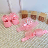 Set Medias y Balacas Bebé Niña Surtido rosa