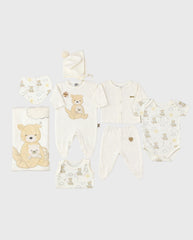 Set Primer Dia Osos Nube Blanco