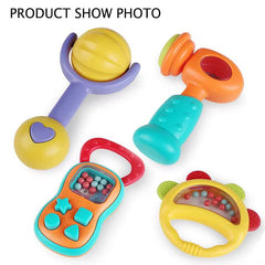 Set Rasca Encias y Sonajeros Estimulacion