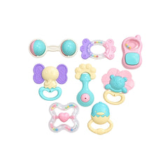 Set Sonajeros Bebé Menta Animales