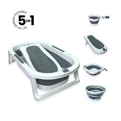 Set de Bañera 5 en 1 con Accesorios