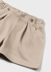 Short Botones Beige Mayoral detalle