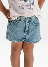 Short Denim Wear Claro niña