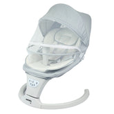 Silla Mecedora Electrica Con Bandeja Gris