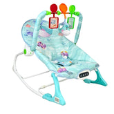 Silla Mecedora Rocker Ballena Azul Con Panel Táctil