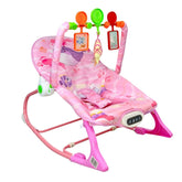 Silla Mecedora Rocker Ballena Rosa Con Panel Táctil