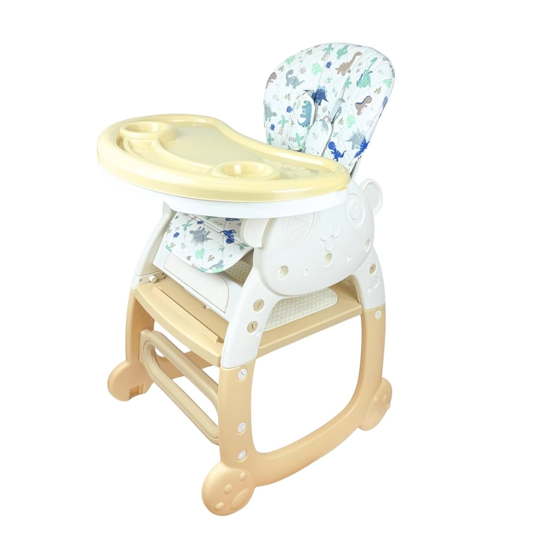 Silla Comedor 2 en 1 Baby Shower Beige