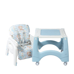 Silla Comedor Escritorio Lara Celeste Monos Ebaby