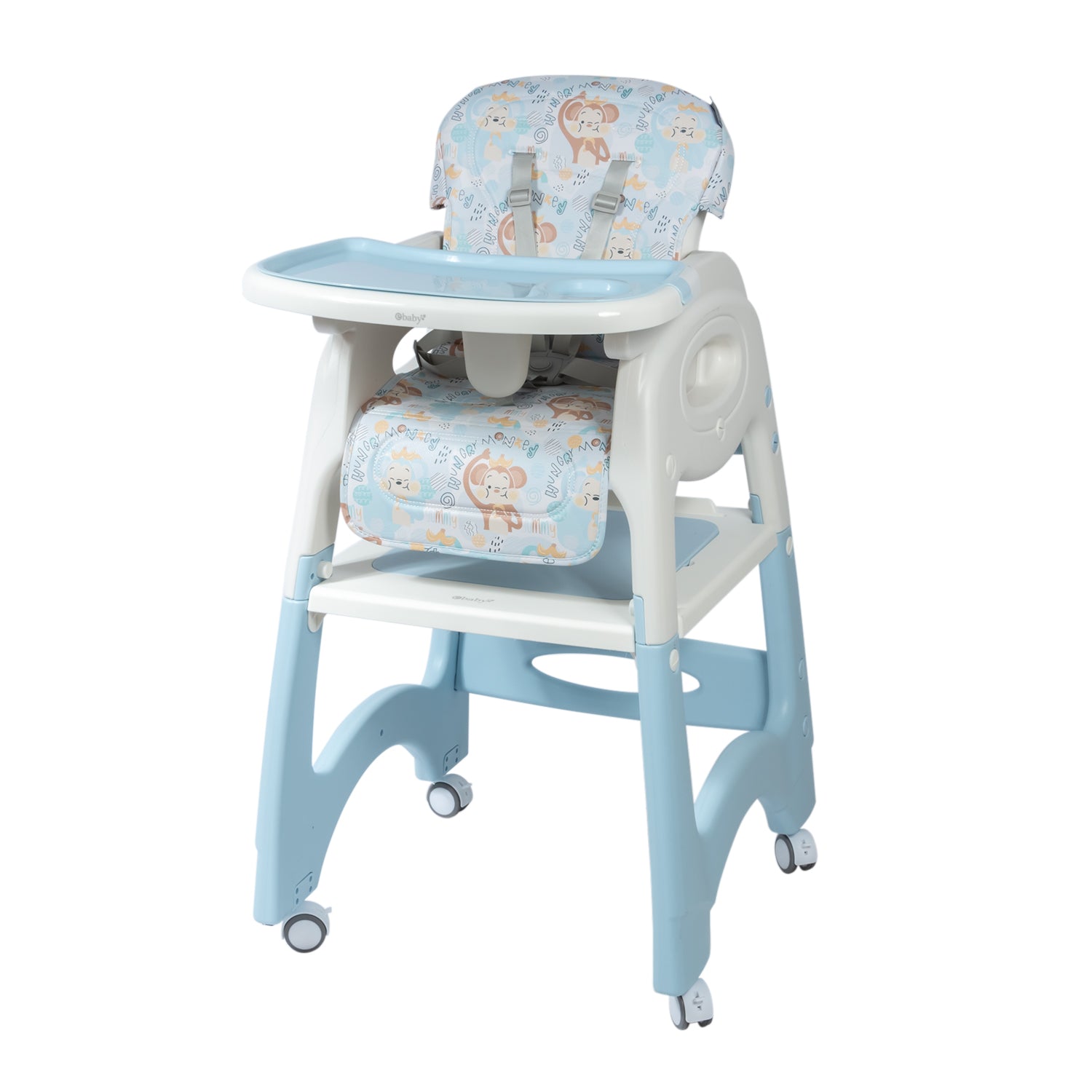 Silla Comedor Escritorio Lara Celeste Monos Ebaby