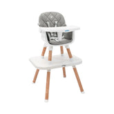Silla Comedor Mila 6 en 1 Gris Priori