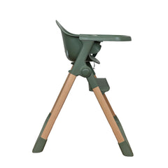 Silla Comedor Multifuncional Amalfi Verde perfil