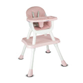 Silla Comedor Para Bebé 3 en 1 Fussion Rosa Bebesit