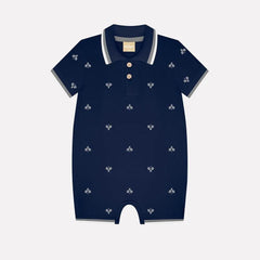 Mameluco Estampado Tenis Navy Milon