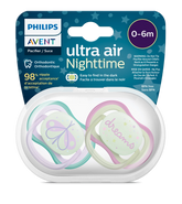 Set 2 Chupo Entretenedor Ultra Air Night Time Dreams 0-6m