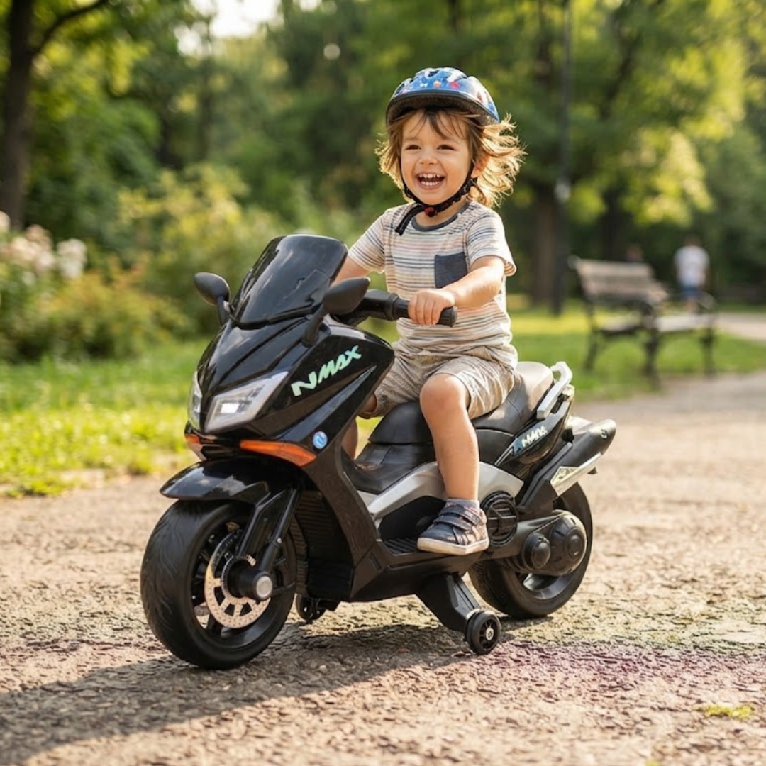 Moto Electrica N-Max Plus Negro modelo