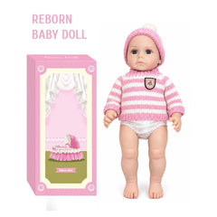 Muñeca Juguete Sonido Bebé Recien Nacida Real Rayas