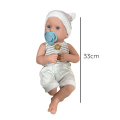 Muñeco Bebé Real con Accesorios Pure Baby alto