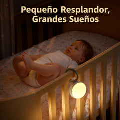 Monitor Ruido Blanco y Lámpara Portatil Momcozy ESTILO