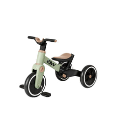 Balance Bike 3 En 1 Forza Verde Con Push detalle