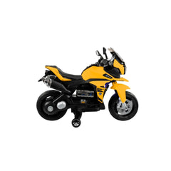 Moto Montable Eléctrico Storm Amarillo PERFIL