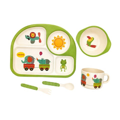 Set de Vajilla En Bamboo Elefante DISEÑO
