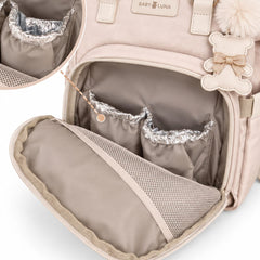Pañalera Morral Estampado Oso Baby Luna