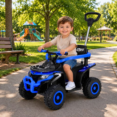 Cuatrimoto Eléctrica Huracan 6V Azul Prinsel Modelo