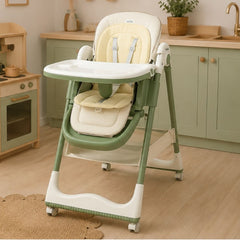 Silla Comedor Multifuncional Basil Kidilo Verde