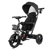 Triciclo Sun 360 Grados Negro Prinsel