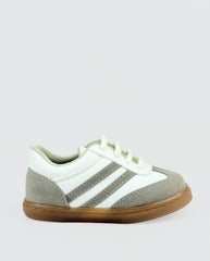 Tenis Combinado Rayas Beige Travesuras