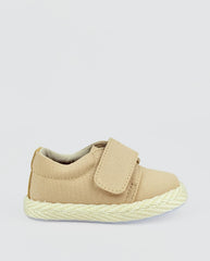 Tenis Velcro Beige Yute Moda