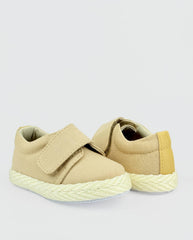 Tenis Velcro Beige Yute Verano
