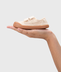 Tenis Berri Brf Velcro Caramelo Marfil Igor liviano