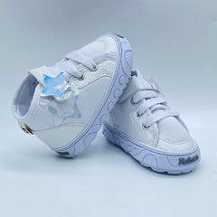 Tenis Botas Blanco Estrellas Meloso diseño