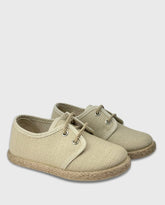 Tenis en Lona Beige Tokolate