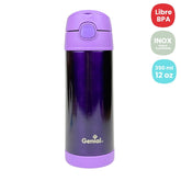Termo Acero Inoxidable Colores 350ml Morado