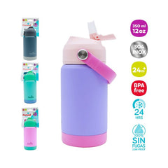 Termo en Acero Inoxidable Con Pitillo Cool